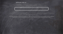 Desktop Screenshot of labloom.com.co